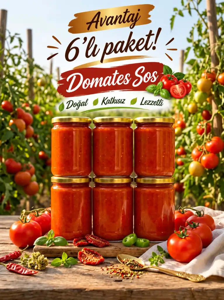 Domates Sos (660cc) 6 Adet